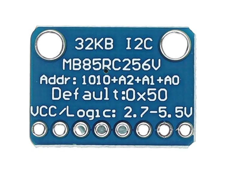 Geheugen module 256Kbit (32KB) FRAM I2C MB85RC256V chip 04